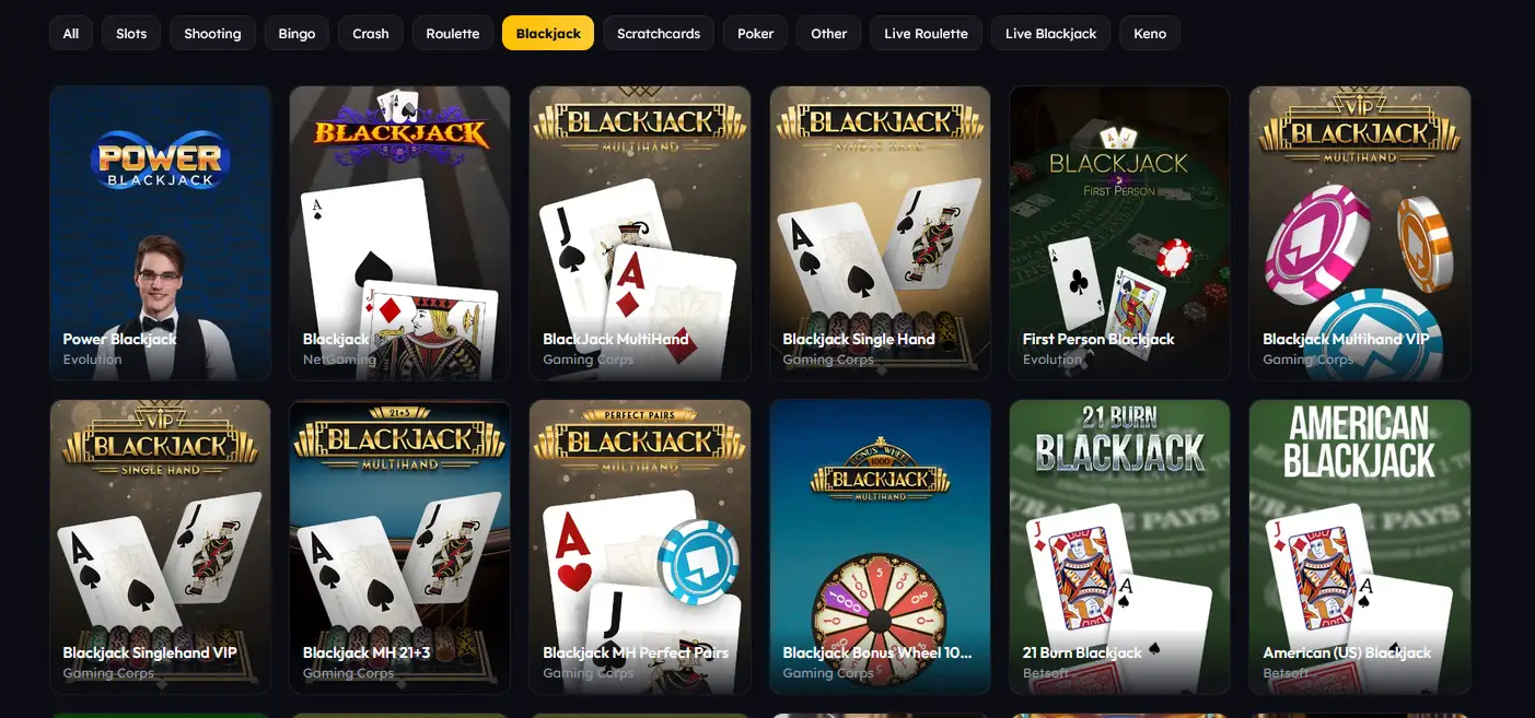 SweepLasVegas live blackjack table from Evolution Gaming on a mobile browser